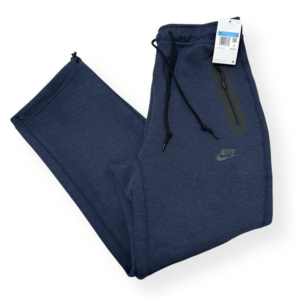 Nike Sportswear Tech Fleece Straight Leg Sweatpants Blue FB8012-473 Men's Size M - Picture 1 of 11
